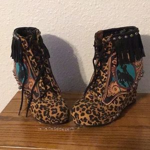 Platform handmade shoes